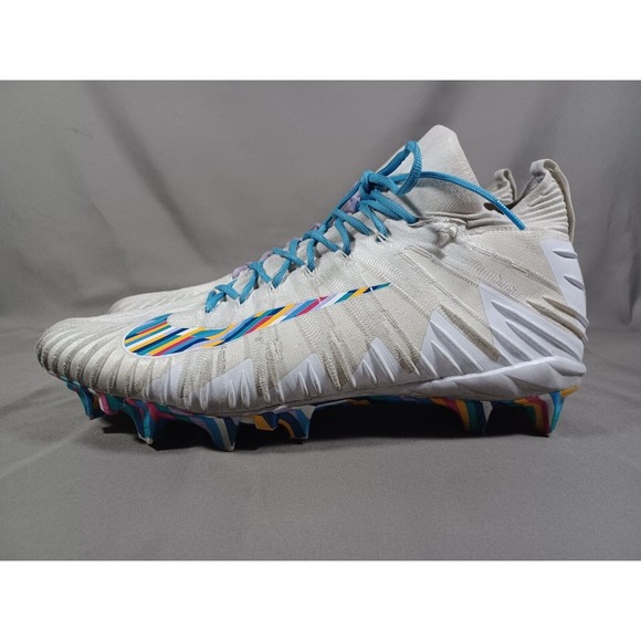 Nike Shoes Mens Sz 17 Alpha Menace Pro Crucial Catch Football Cleat AV4105-100 - Picture 2 of 10